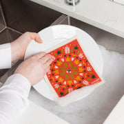 Danica - Fall Foliage Swedish Dishcloth - lifestyle