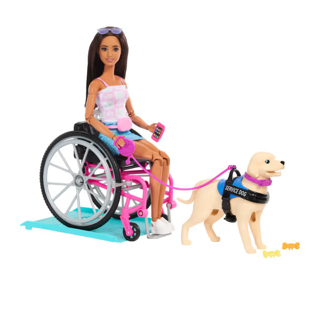 Barbie - Doll & Service Dog
