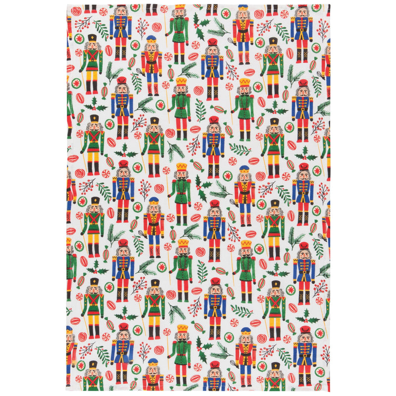 Now Designs - Nutcracker Baker's Floursack Dishtowels Set of 3