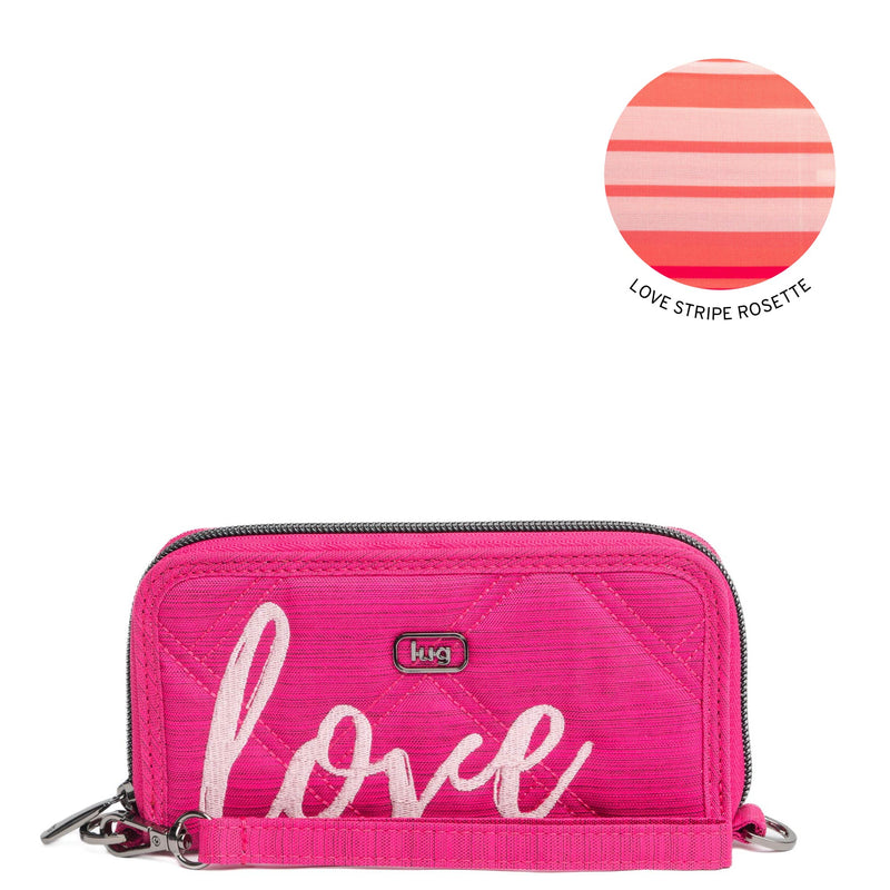 LUG - Whirly Love RFID Wristlet Wallet