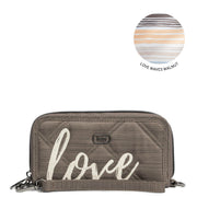 LUG - Whirly Love RFID Wristlet Wallet