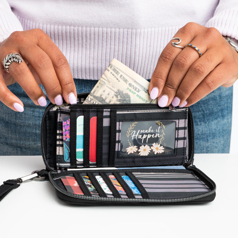 LUG - Whirly Love RFID Wristlet Wallet