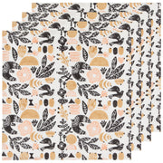 Danica Studio - Myth Block Print Napkins Set of 4