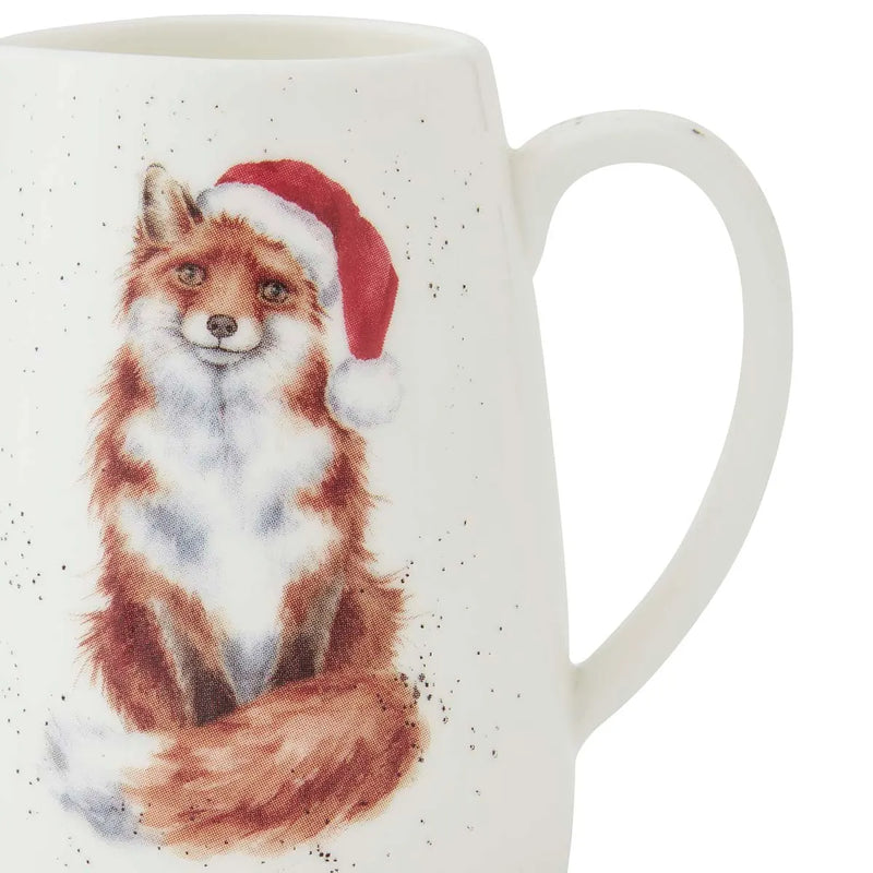 Royal Worcester - Wrendale Designs - PICHET À FLEURS RENARD