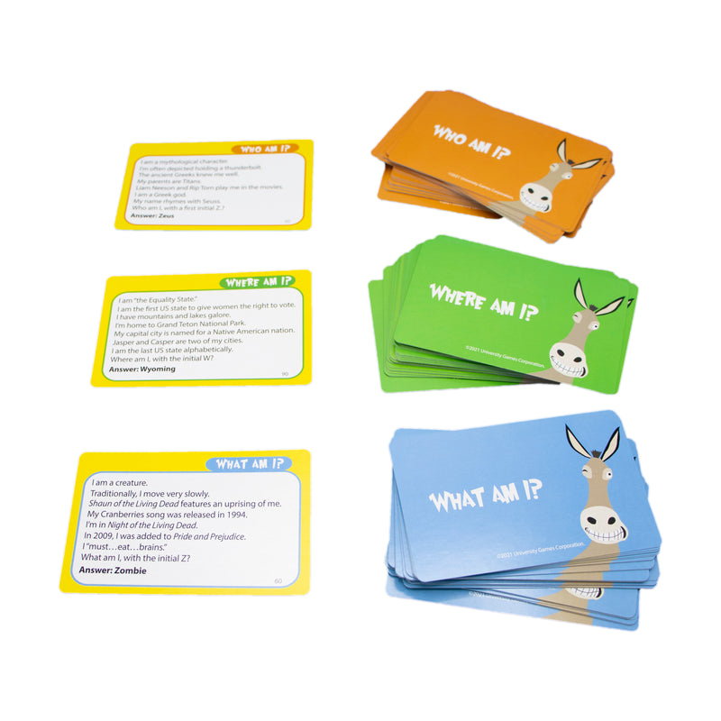 Jeux universitaires - Jeu de cartes Smart Ass (boîte en métal)