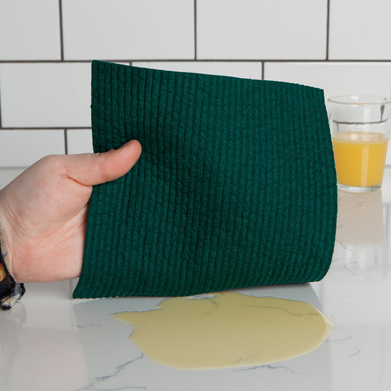 Danica - Evergreen and Blossom Dishcloths Set of 2 - lifestyle
