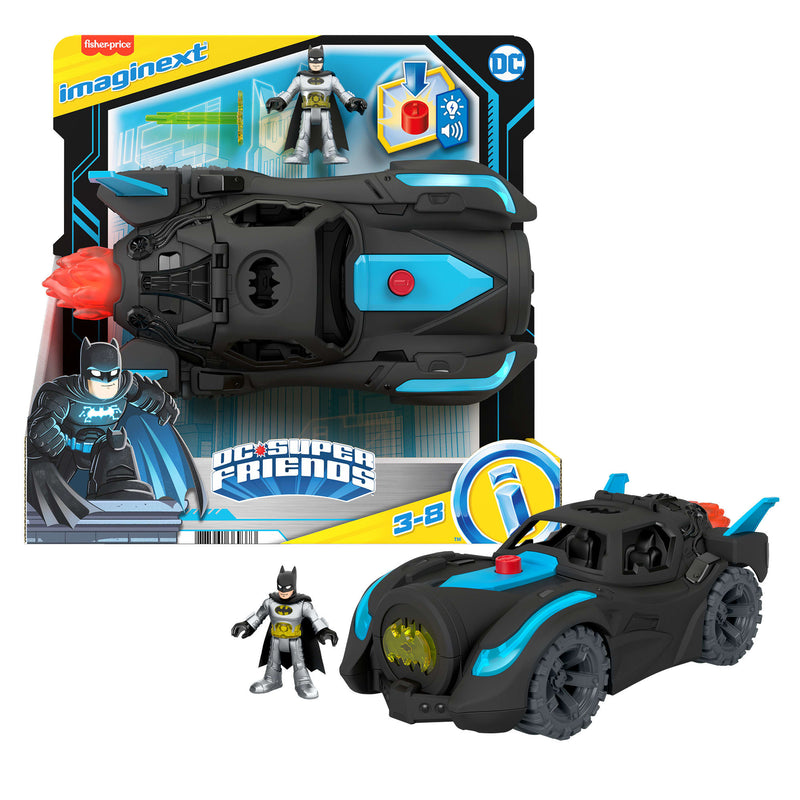 Imaginext - DC Super Friends - Lights and Sounds Batmobile