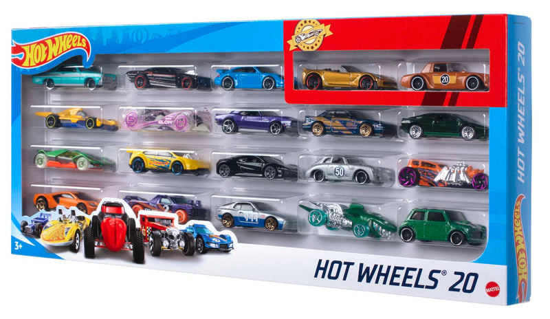 Hot Wheels - Die-Cast Vehicle 20-Pack | 1:64 Scale