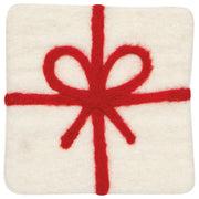 Danica - Presents Christmas Felt Wool Coaster Set of 4