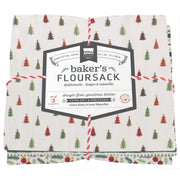 Now Designs - Merry And Bright Baker's Floursack Dishtowels Set