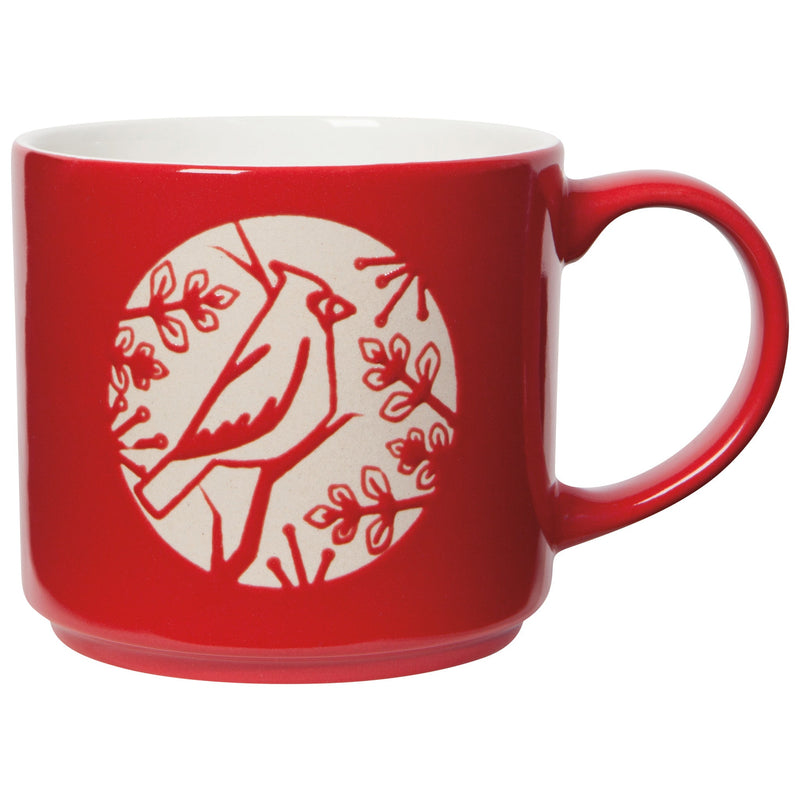 Now Designs - Good Tidings Cardinal Stacking Mug