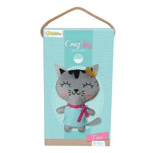 My Mandarine Little Couz’In Cat kit detail