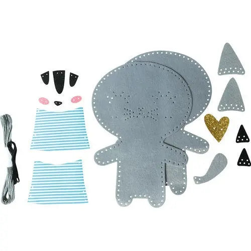 My Mandarine Little Couz’In Cat kit detail