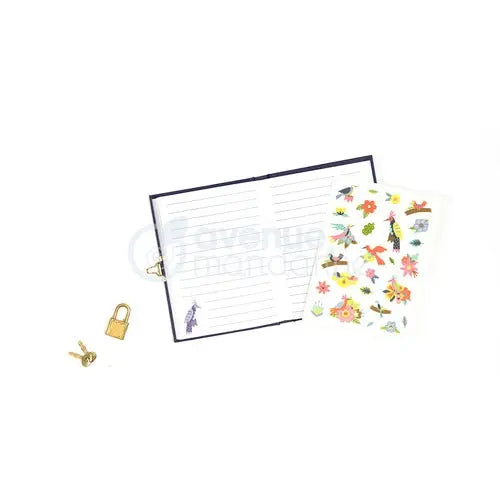 My Mandarine Secret Journal – Birds & Flowers contents