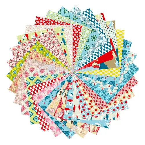 My Mandarine Origami Paper – Nippon origami paper detail