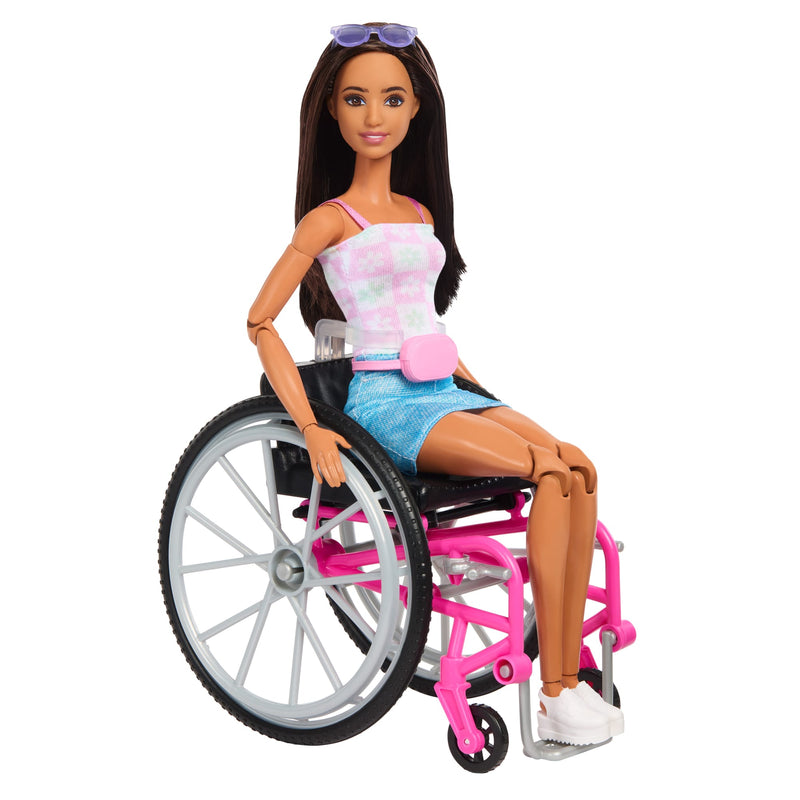 Barbie - Doll, Wheelchair & Service Dog - Product detail or play view 4