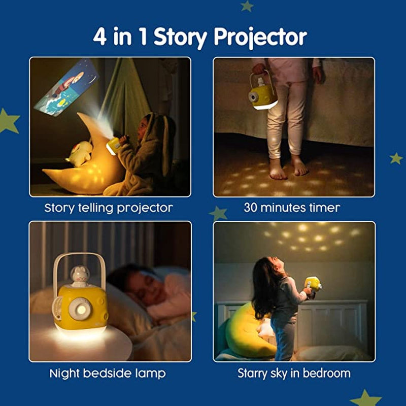 ZZZMOON - StoryTelling Projector - Yellow Toys & Games