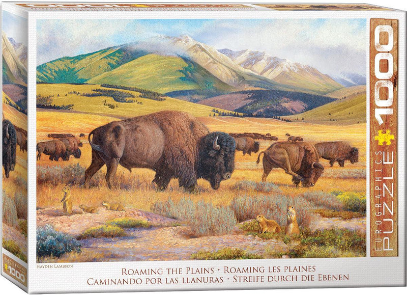 Eurographics - Roaming the Plains by Hayden Lambson (1000pc Puzzle)
