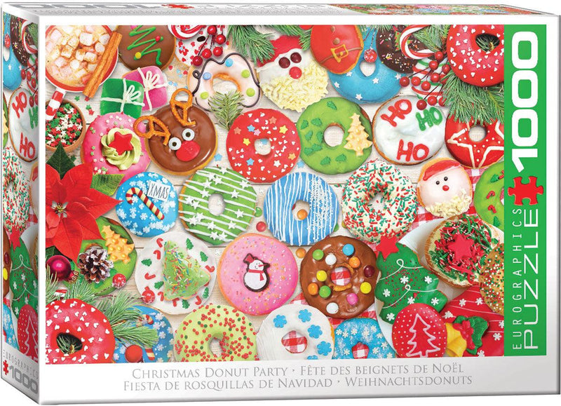 Eurographics - Christmas Donuts (1000-Piece Puzzle) - Limolin 