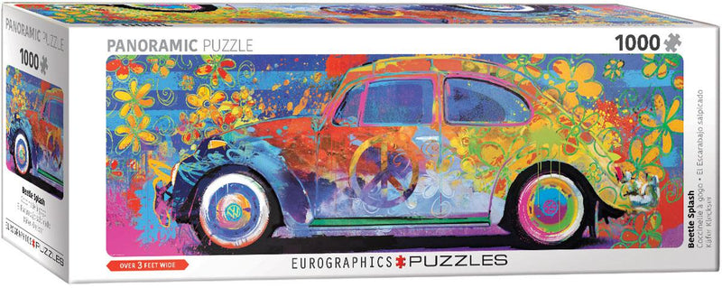 Eurographics - 1000 Piece Puzzle - VW Beetle Splash - Parker Greenfield