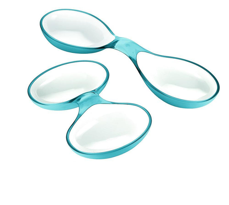 Guzzini - Grace - Two-Tone Interlocking Dishes (Set of 2) - Limolin 