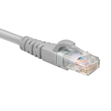 Nexxt - Networking Cat6 7ft UTP Gigabit Ethernet Cable 4 Pairs 23AWG CMR UL ETL Verified - Gray - Limolin 