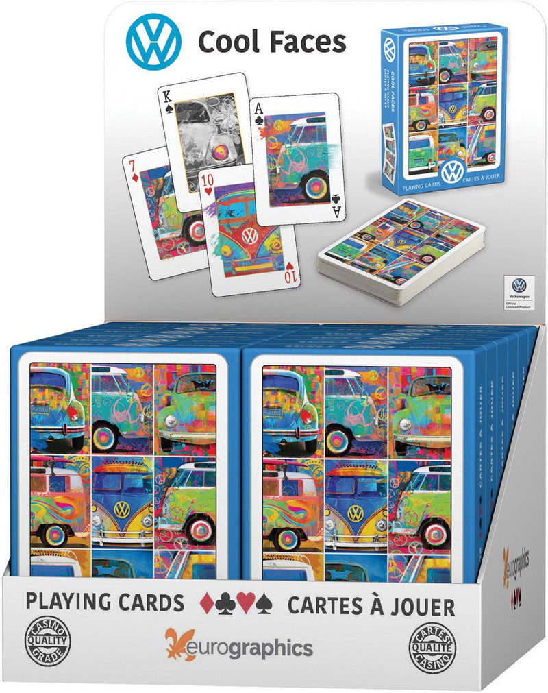 Eurographics - VW Cool Faces - Playing Cards (ACCESSORIES)